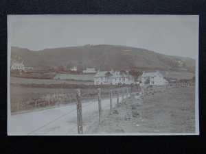 Wales Cymru PENDINE Village View (2) c1930s RP Postcard