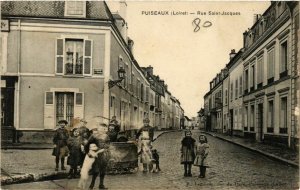 CPA PUISEAUX Rue Saint-Jacques (864484)