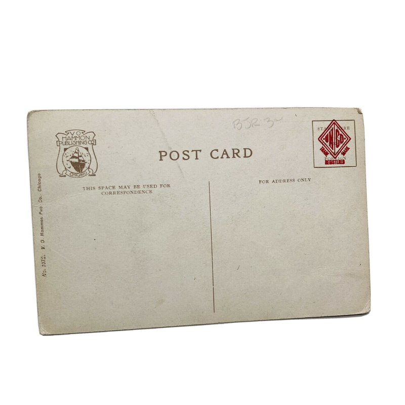 St Louis Missouri Union Station Vintage Postcard