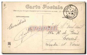 Old Postcard In Sologne An original banner Marcilly in Villette Hairdresser W...