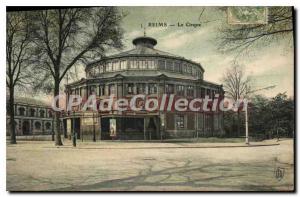 Old Postcard Reims Cirque