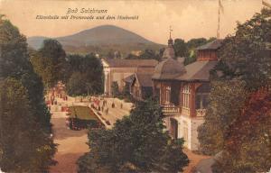 BG19483 bad salzbrunn elisenhalle mit promenade poland  hochwald Szczawno Zdroj