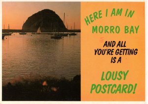 CA - Morro Bay. Sunset Scene