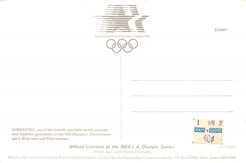 Los Angeles 1984 Olympics   Gymnastics 