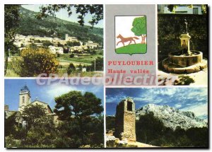 Postcard Modern Puyloubier Vue Generale The Church Fountain