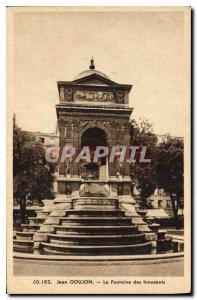 Old Postcard Jean Goujon's Fontaine des Innocents