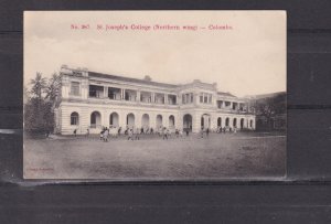 CEYLON, SRI LANKA, COLOMBO, St. JOSEPH'S COLLEGE, c1910 ppc., unused.
