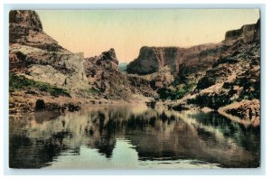 1938 Canyon Lake On Apache Trail Highway, Arizona AZ Vintage Postcard  