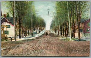 CANADA NAPANEE ONT PIETY HILL ANTIQUE PRIVATE POSTCARD