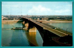 Mississippi, St Louis - Eads Bridge Across The Mississippi - [MS-066]