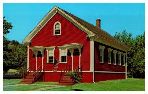 Postcard SCHOOL SCENE North Smithfield Rhode Island RI AS9514