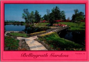 Continental Postcard Bellingrath Gardens Theodore, Alabama CF1