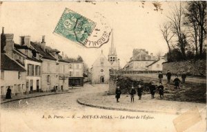 CPA JOUY-en-JOSAS - La Place de l'Église (246763)