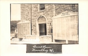 H76/ Frenchburg Kentucky RPPC Postcard c1950s County Court House 136