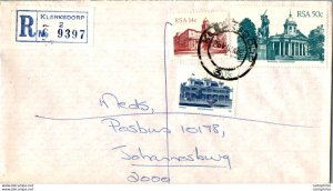 RSA South Africa Cover Klerksdorp  to Johannesburg