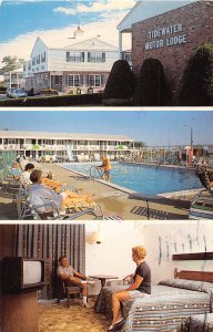 Tidewater Motor Lodge West Yarmouth Massachusetts postcard