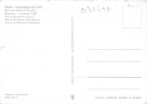 B40497 Berlin Blick zum Palast der Republick  germany