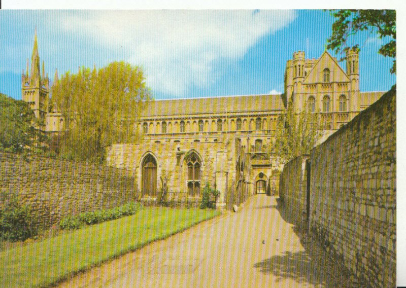 Cambridgeshire Postcard - The Slype - Peterborough - Ref  9610A