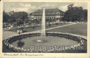 Darmstadt Orangeriegarten Germany 1915 