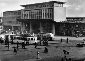 BG1897 essen hauptbahnhof tramway car bus voiture   CPSM 14x9.5cm