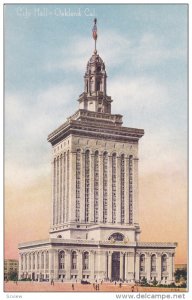 City Hall, OAKLAND, California, 1900-1910s