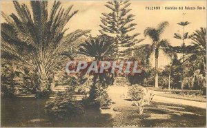 Postcard Old Palermo Giardino del Palazzo Reale