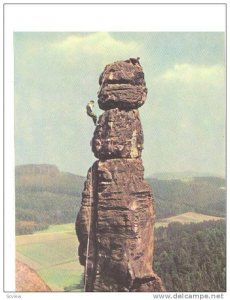 Barbarine am Pfaffenstein, Sachsische Schweiz,Germany , PU-1951; Mountain cli...