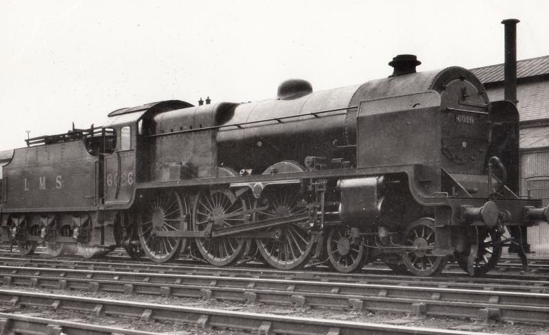 LMS Class 4-6-0 Number 6026 Vintage Train Photo Plain Back Postcard