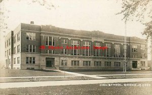 IA, Boone, Iowa, RPPC, High School Building, Exterior Scene, Photo No 6520