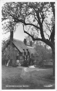 uk24788 anne hathaway cottage shottery real photo uk postcard
