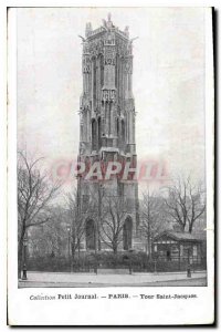 Postcard Old Paris Tour Saint Jacques