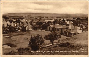 PC GOLF, SPORT, BRIDGE OF WEIR, OLD COURSE RANFURLY, Vintage Postcard (b45940)