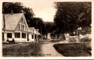 Massachusetts Griswoldville Main Street Looking North Real Photo
