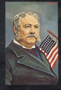 UNITED STATES PRESIDENT CHESTER A ARTHUR POSTCARD