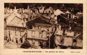 CPA ORADOUR-sur-GLANE - Vue générale des Ruines (293893)