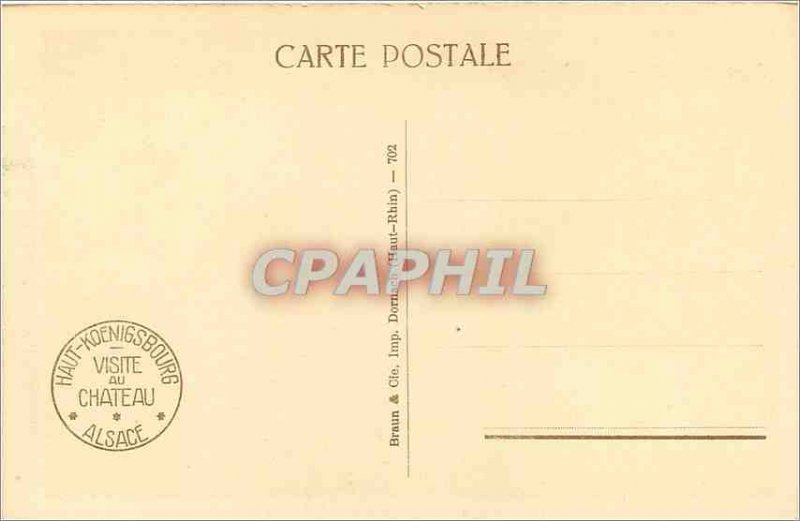 Postcard Old Hochk�nigsburg Gate Premiere Pregnant