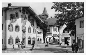 B98214 oberammergau beim geratdhaus real photo germany