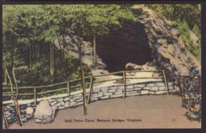Salt Petre Cave Natural Bridge VA Postcard 4690