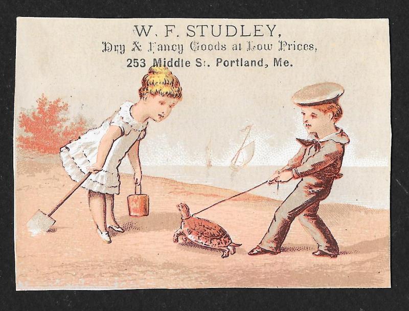 VICTORIAN TRADE CARDS Kids General Dry & Fancy Goods