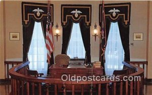 Presidential Oval Office, Herbert Hoover West Branch, Iowa, USA Unused 