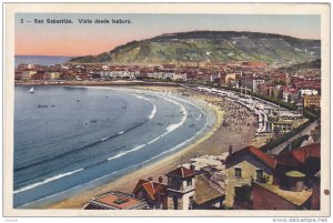 SAN SEBASTIAN, Pais Vasco, Spain; Vista desde Isaburu, 10-20s