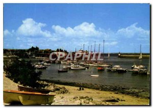 Postcard Modern Verdon Pointe de Grave Gironde harbor dock with the Silver Ri...