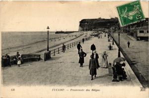 CPA FÉCAMP-Promenade des Belges (347684)