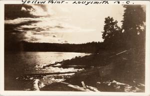 Yellow Point near Ladysmith Nanaimo BC Vancouver Island Real Photo Postcard D93