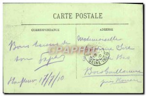 Old Postcard Honfleur Calvary