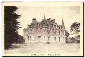 Old Postcard Campel Chateau du Val