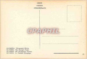 Postcard Modern Olympia The Olympic Flame