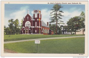 St. John's Catholic Church, near PADUCAH, Kentucky, 30-40s