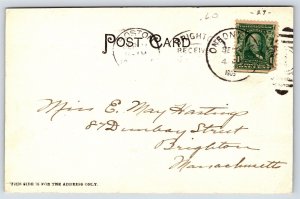 Postcard- State Normal School, Oneonia , N.Y.