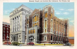 Masonic Temple, Scottish Rite Cathedral Fort Wayne, Indiana IN